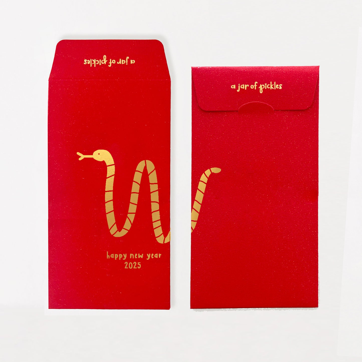 Lunar New Year Snake Red Envelope Set of 3