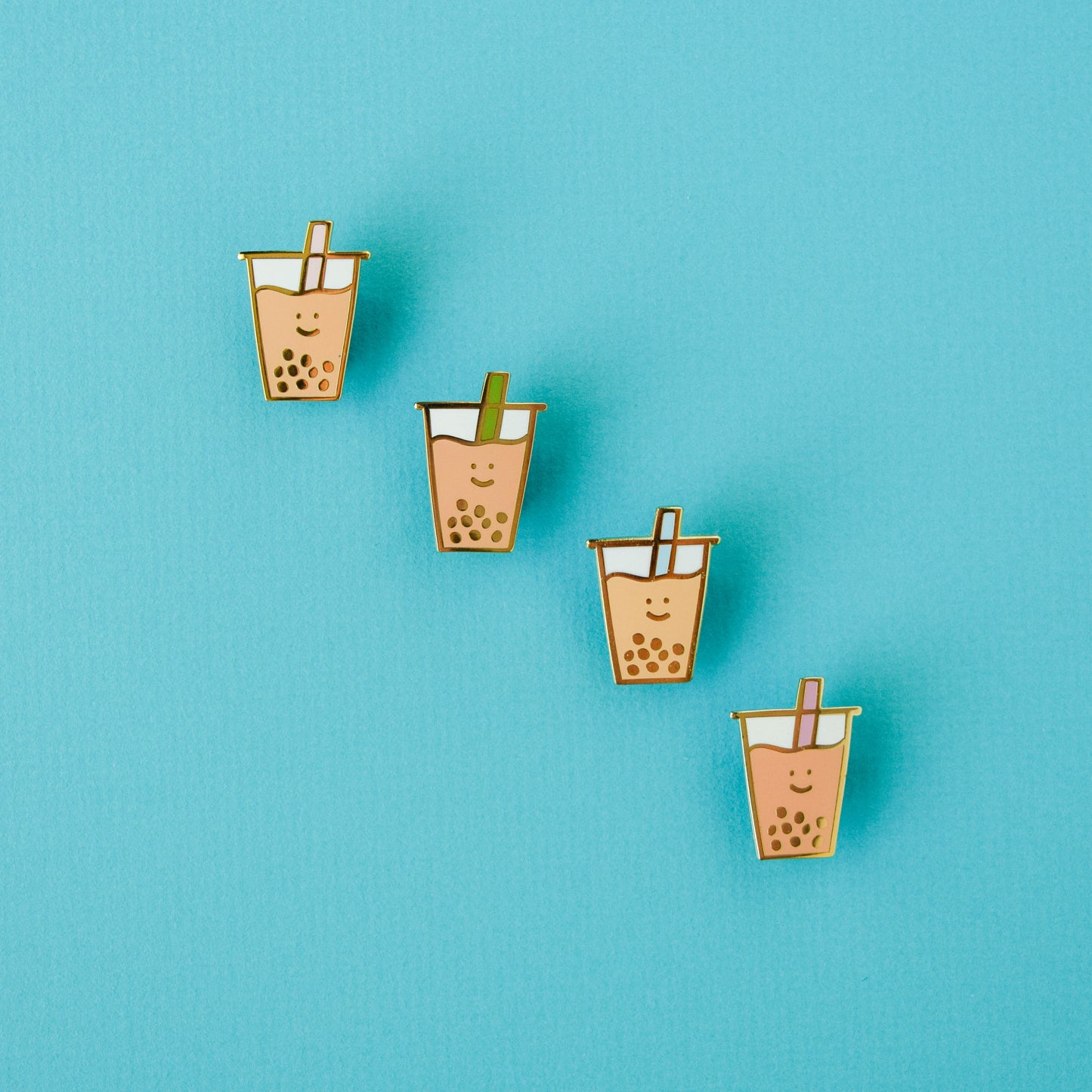 Cow Boba Enamel Pin — Fructus Illustrations Home Page