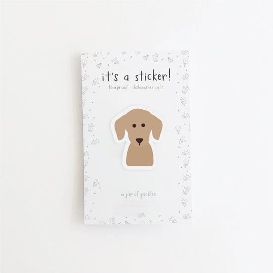 Dachshund Dog Vinyl Sticker