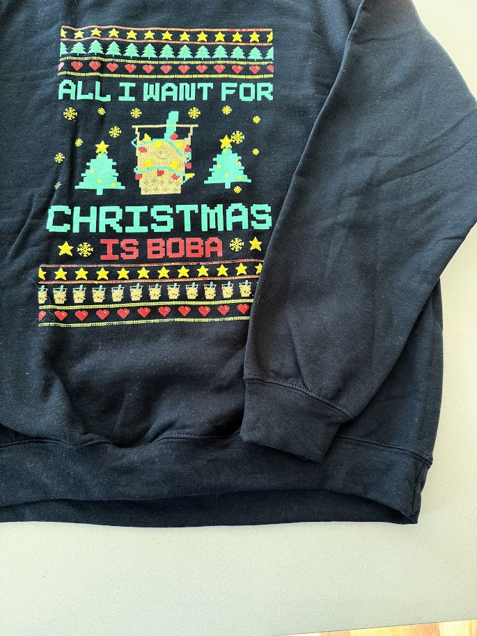 Seconds Sale: Boba Holiday Sweatshirt