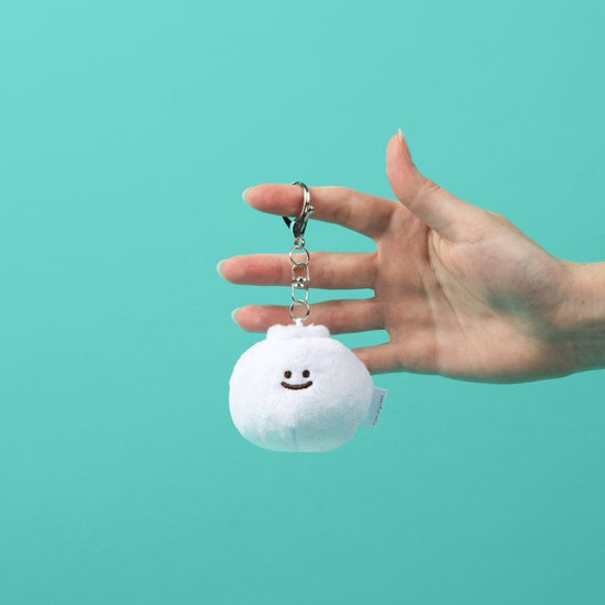 Mini Bao Dumpling Plushie Keychain