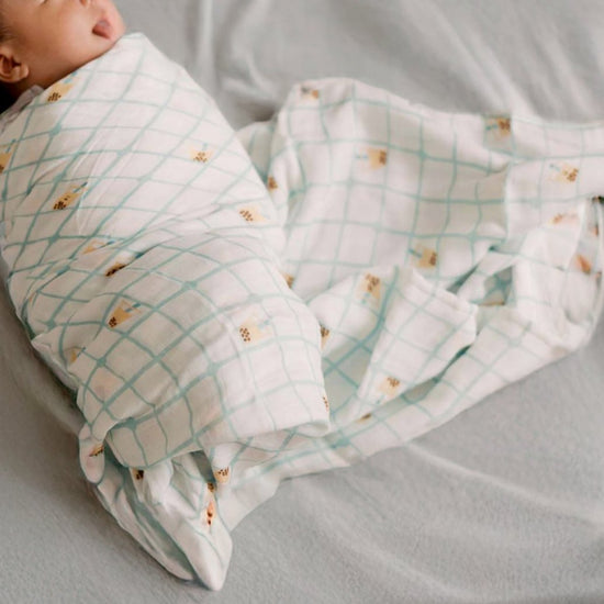 Boba Picnic Swaddle Blanket