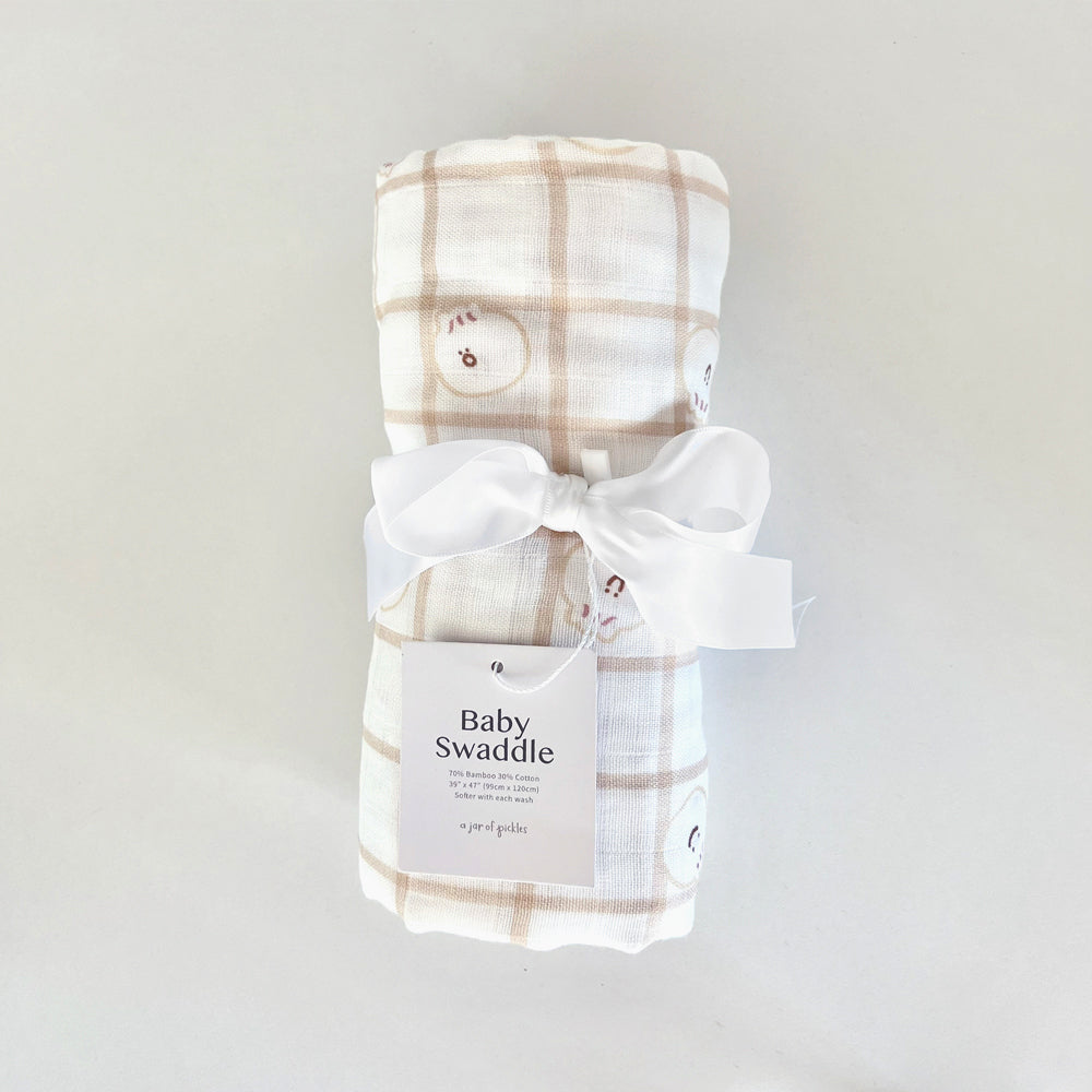 Bao Dumpling Picnic Swaddle Blanket