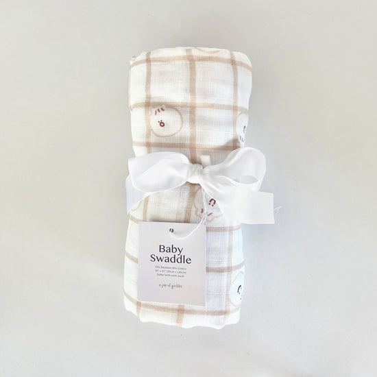 Bao Dumpling Picnic Swaddle Blanket