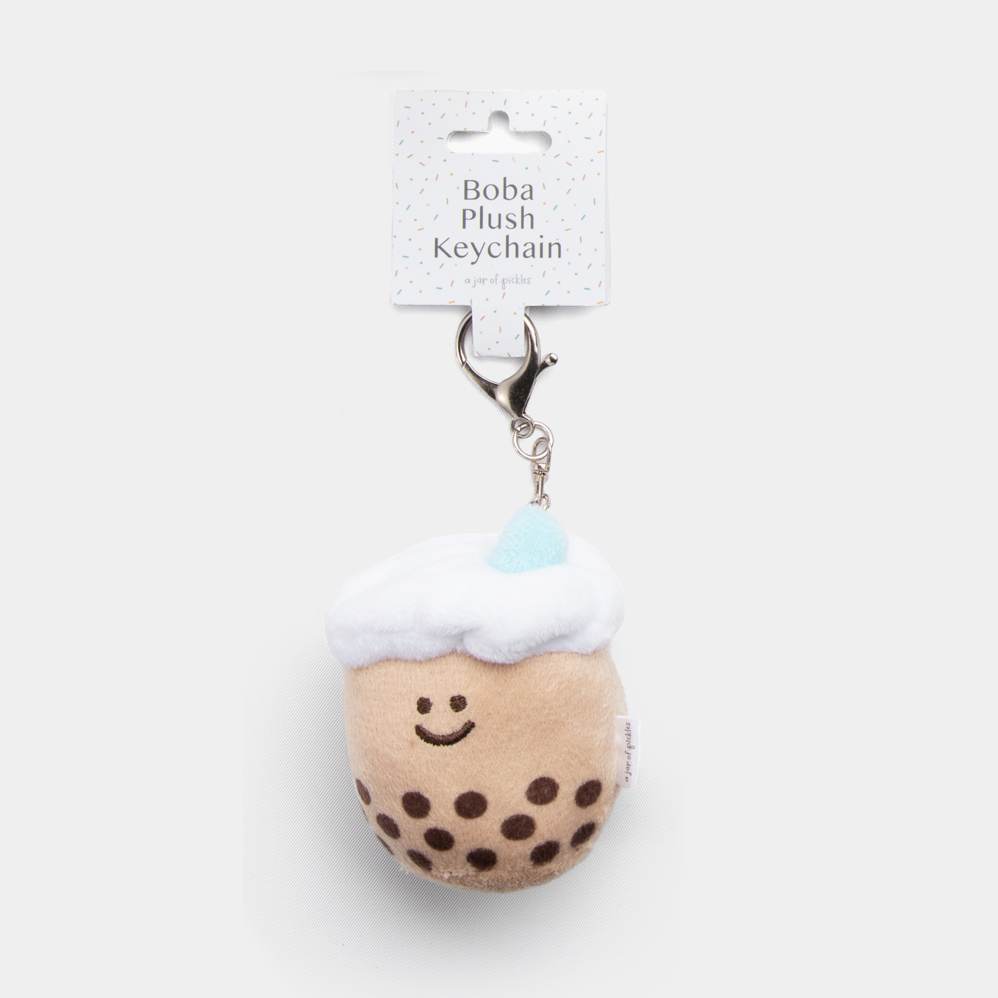 Mini Boba Milk Tea Plushie Keychain