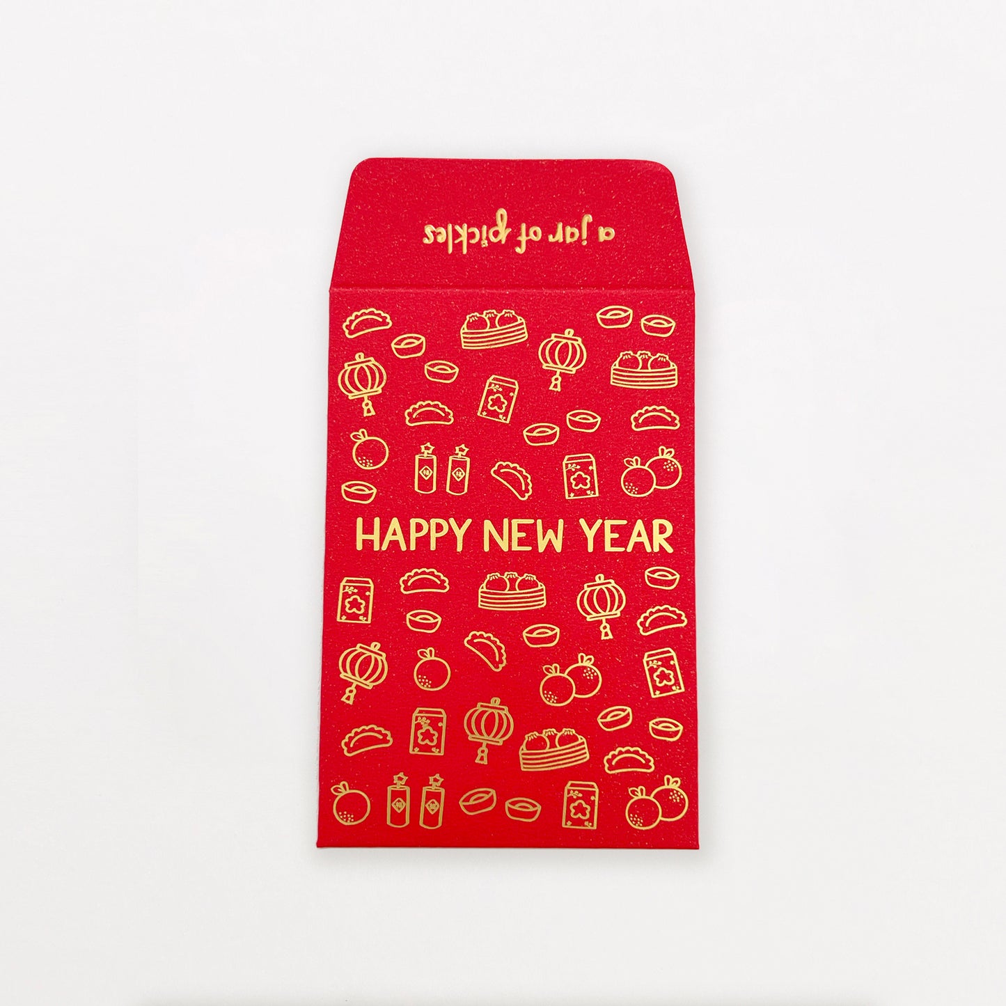 Lunar New Year Pattern Mini Red Envelope Set of 3