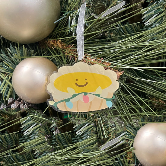 Dan Tat Egg Tart Holiday Ornament