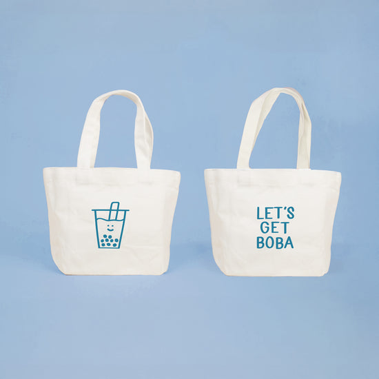 Boba Bubble Milk Tea Mini Tote