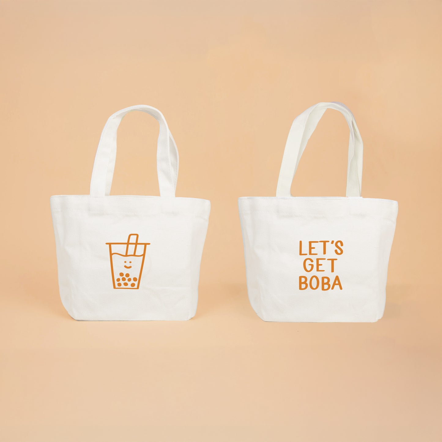 Boba Bubble Milk Tea Mini Tote