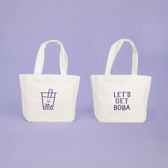 Boba Bubble Milk Tea Mini Tote