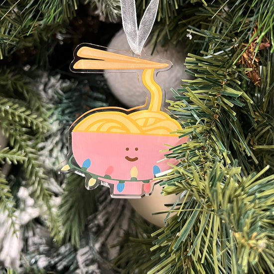 Noodle Bowl Holiday Ornament