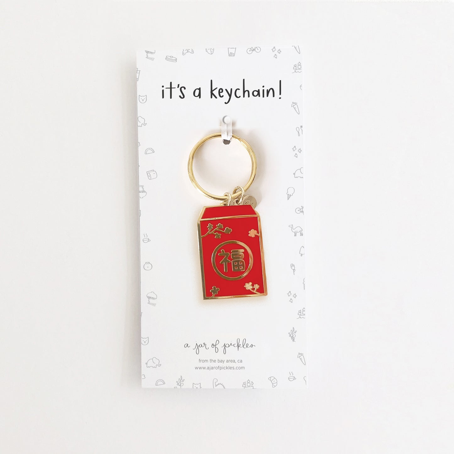 Lunar New Year Red Envelope Keychain