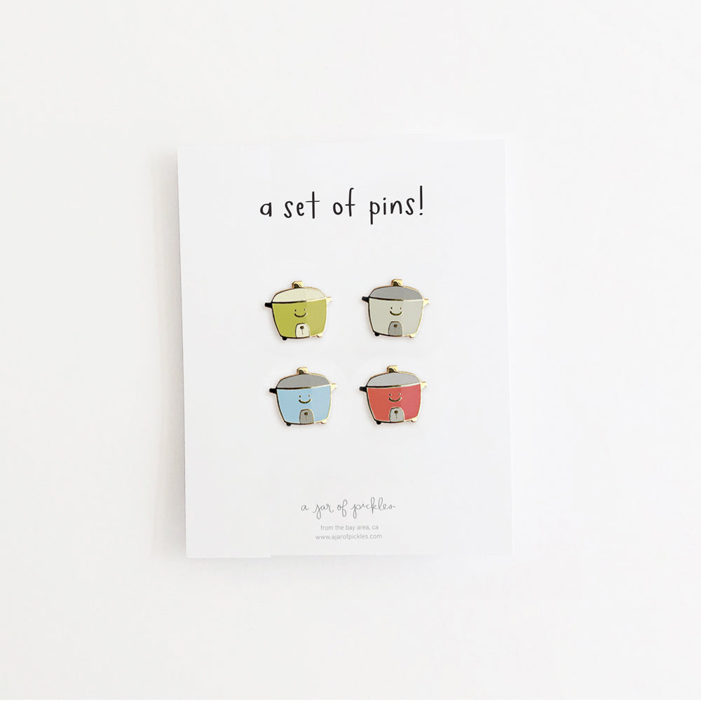 Rice Cooker Pin Set of 4