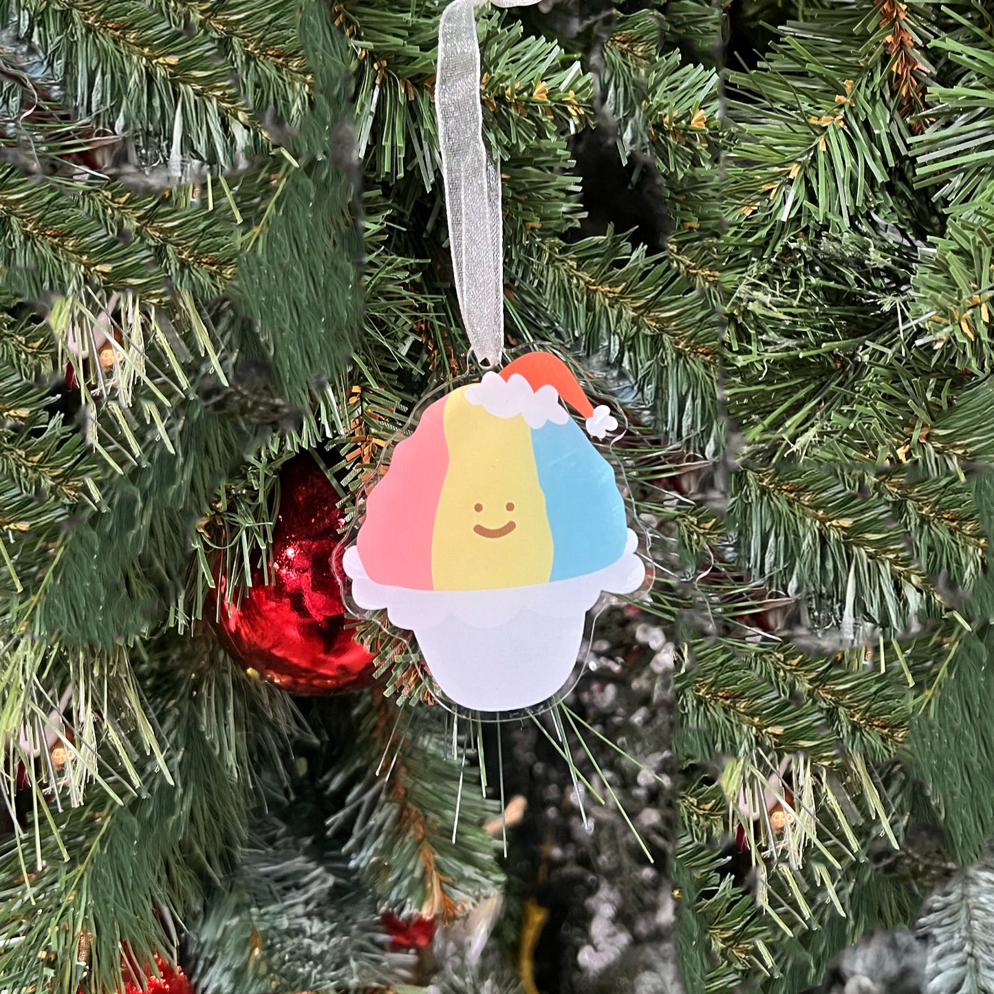 Shave Ice Holiday Ornament