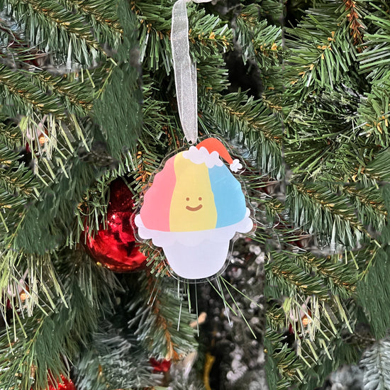 Shave Ice Holiday Ornament