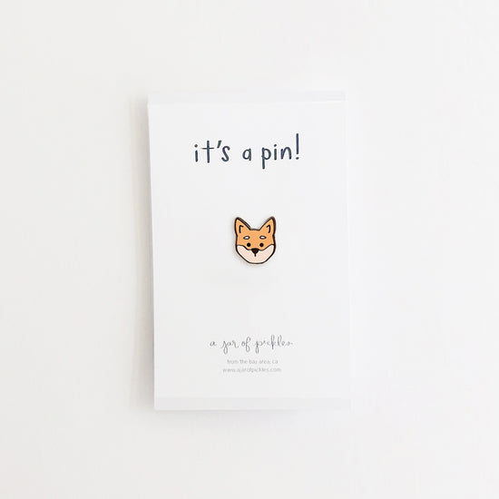 Shiba Inu Dog Pin