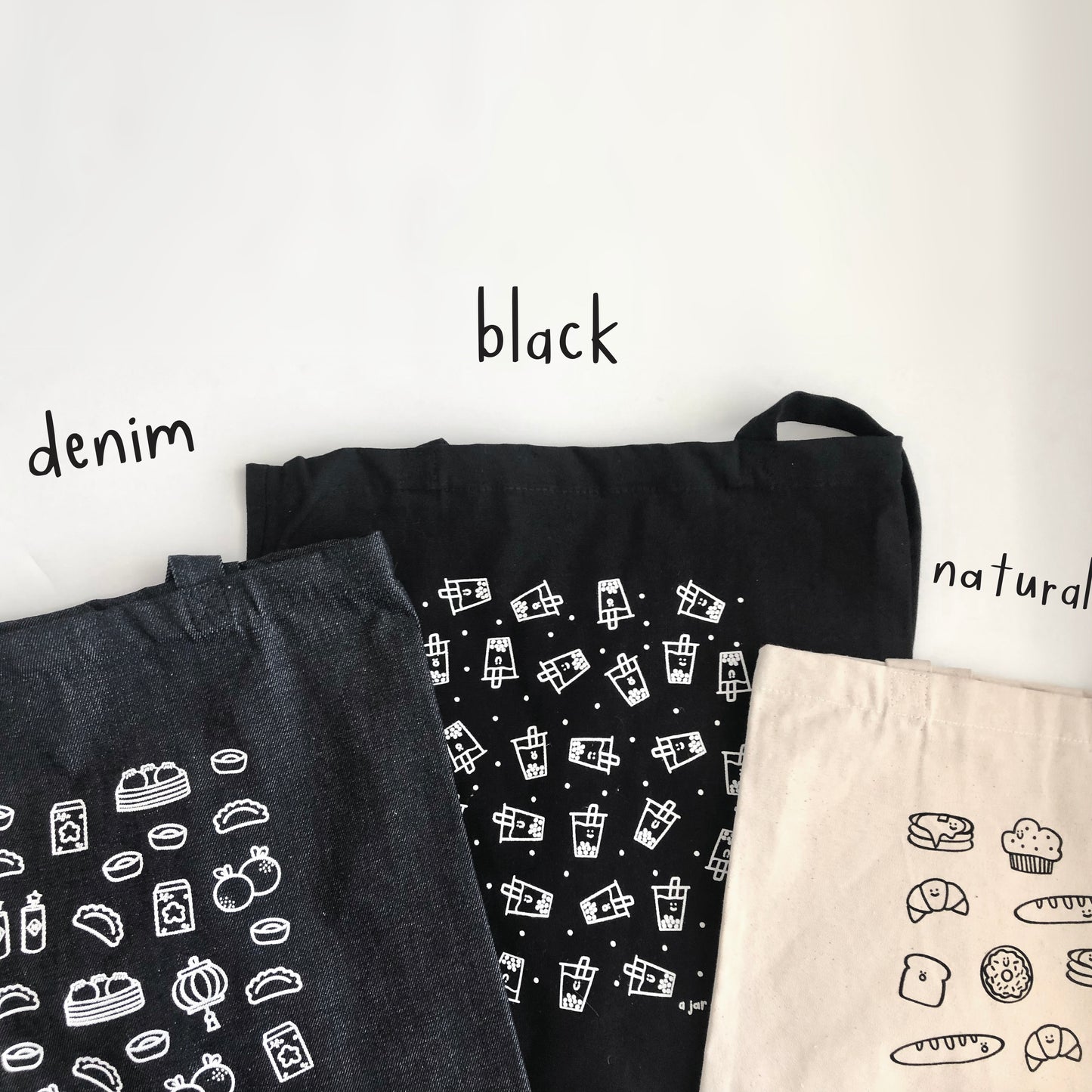 Seconds Sale: Cotton Totes